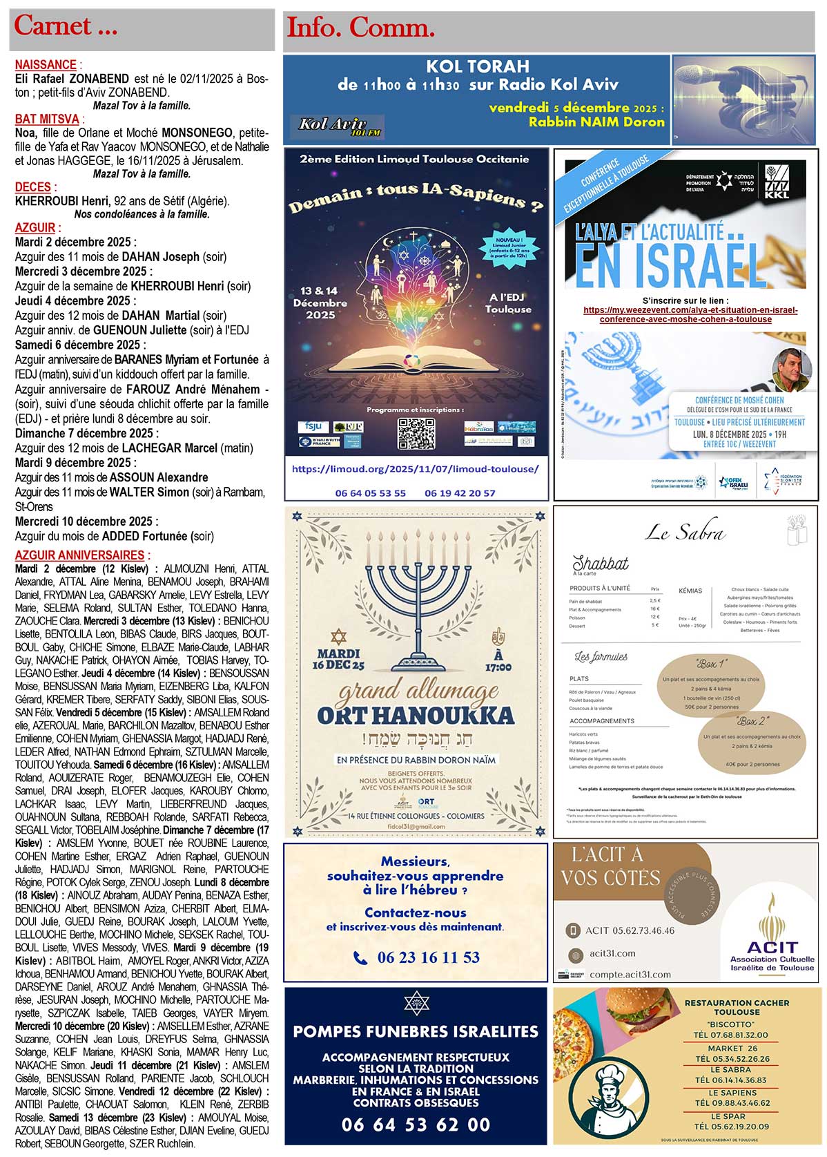 Aviv Hebdo – Page 2