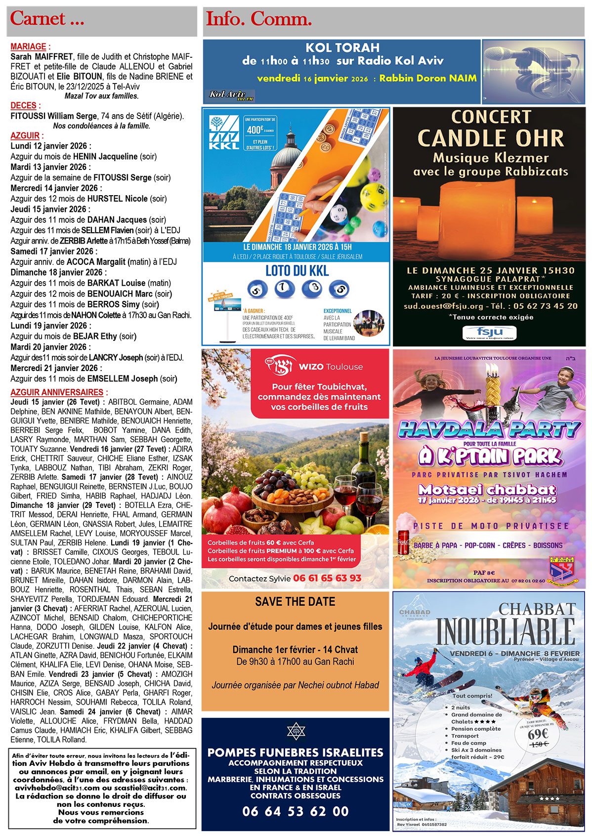 Aviv Hebdo – Page 2