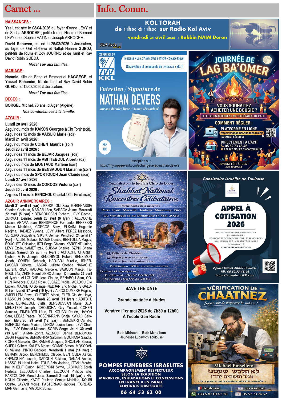 Aviv Hebdo – Page 2